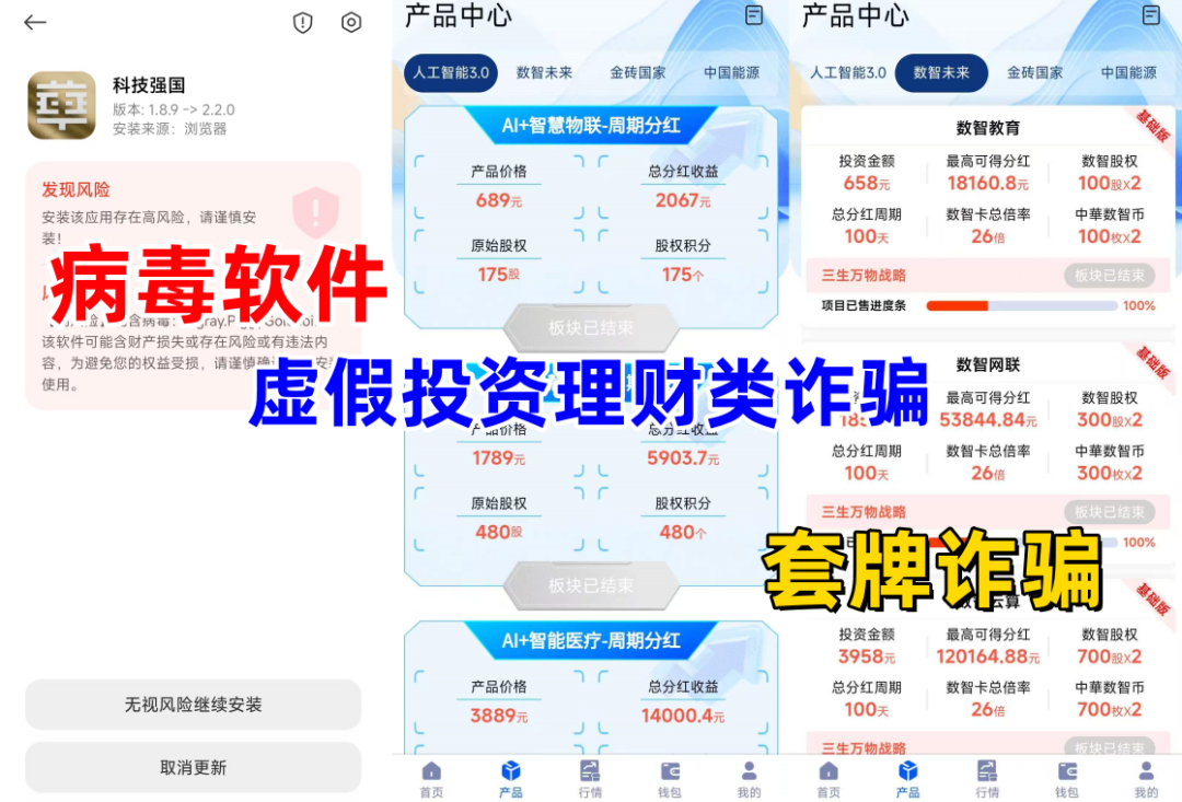 反诈警示图片