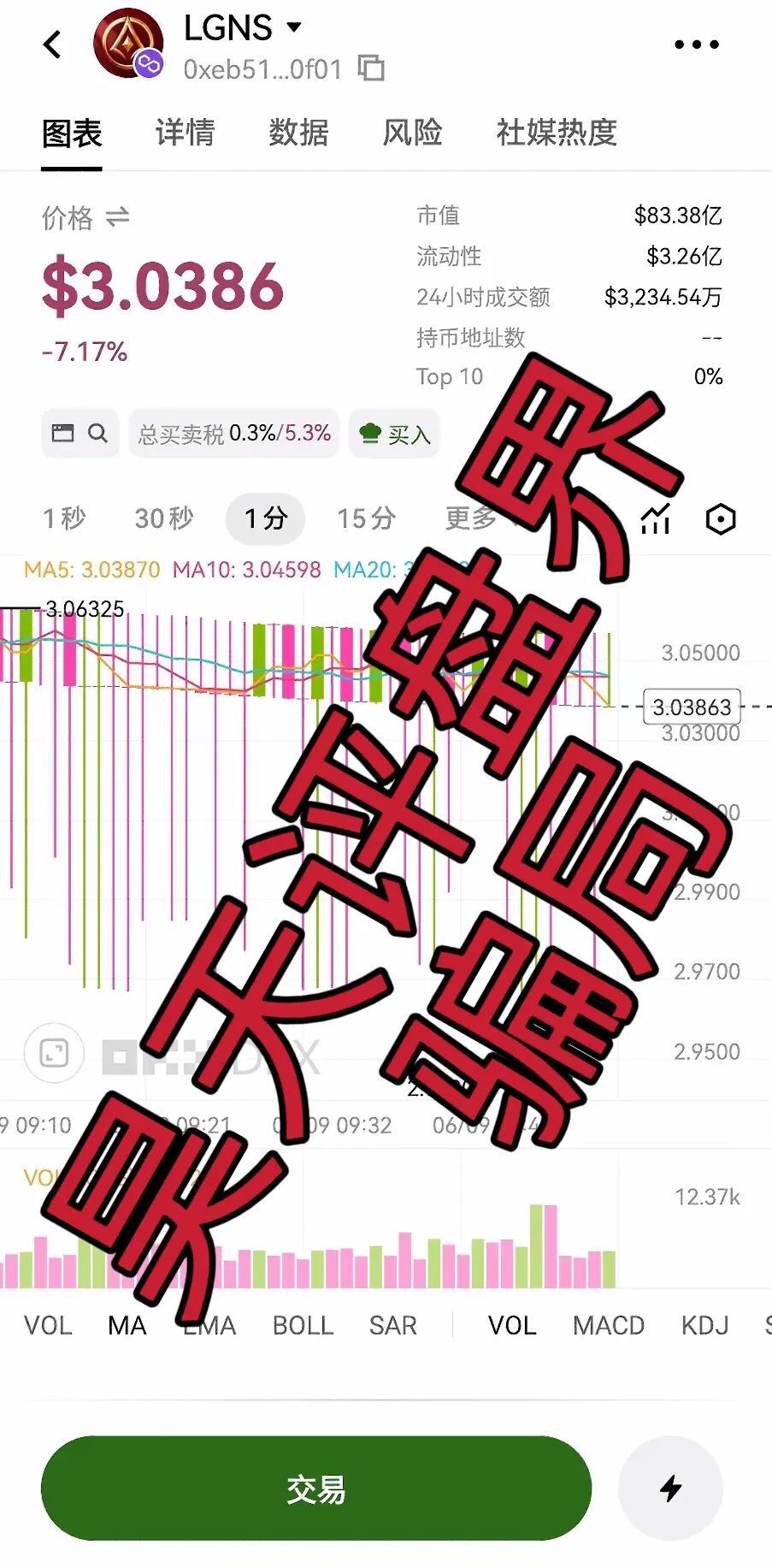 反诈警示图片